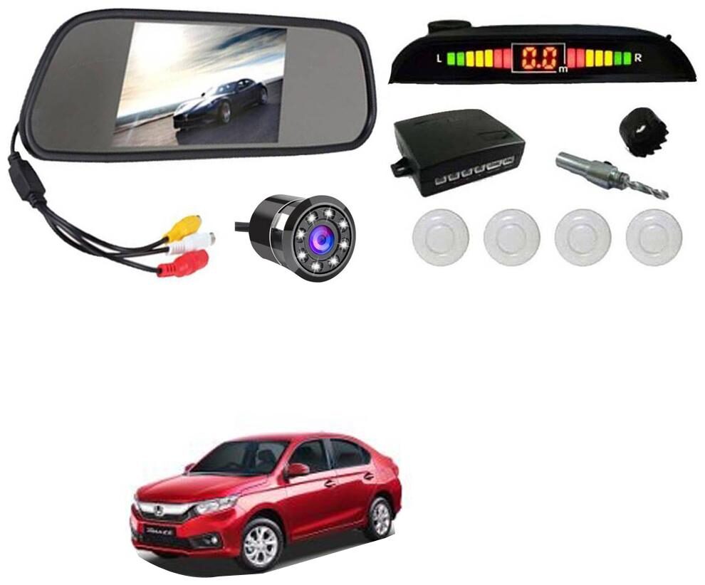 

AYW Car Rear View Camera With White Sensor and Screen of Amaze