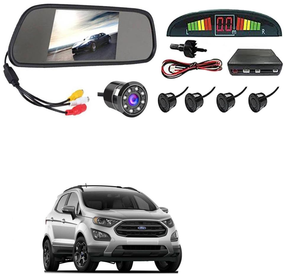 

AYW Car Rear View Camera With Black Sensor and Screen of Ecosport