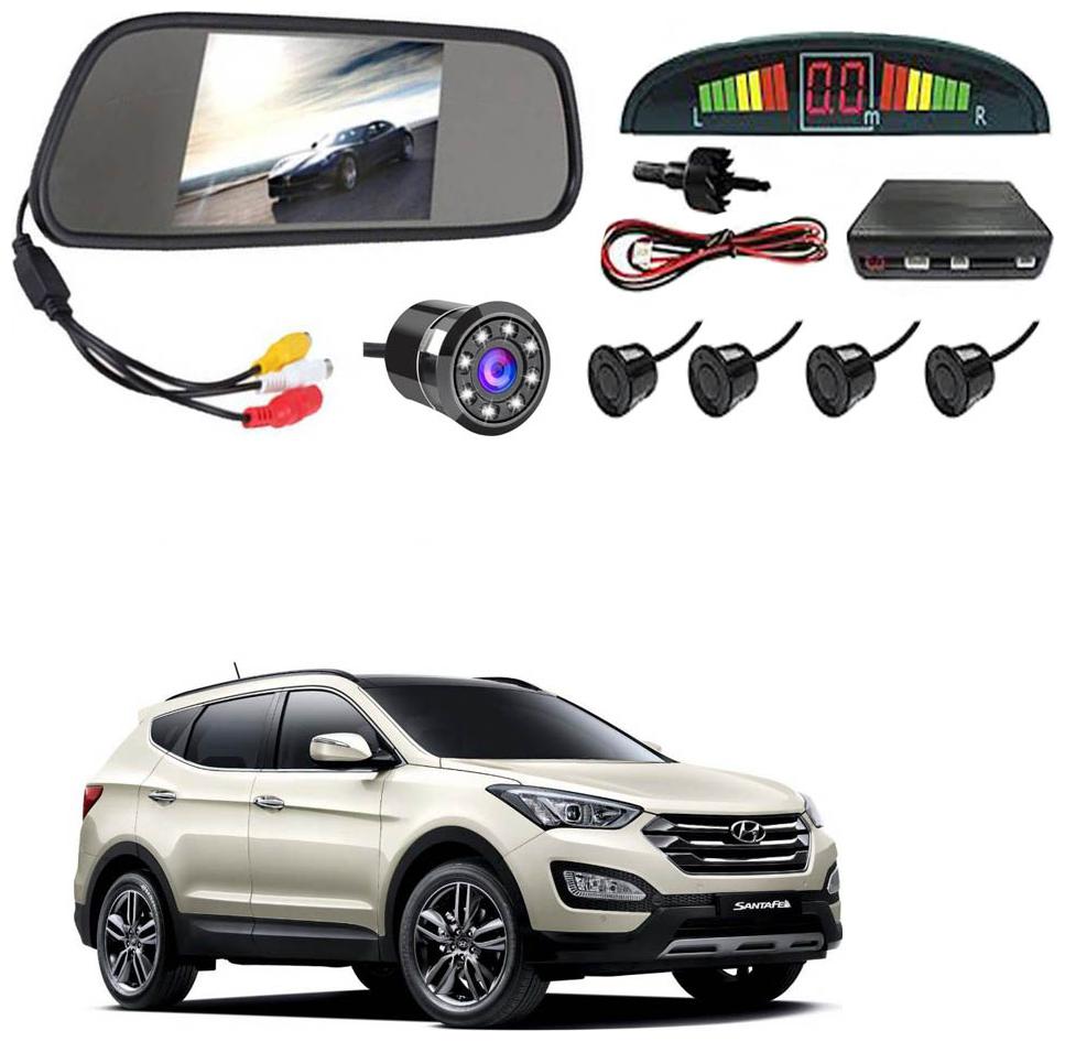 

AYW Car Rear View Camera With Black Sensor and Screen of Santro