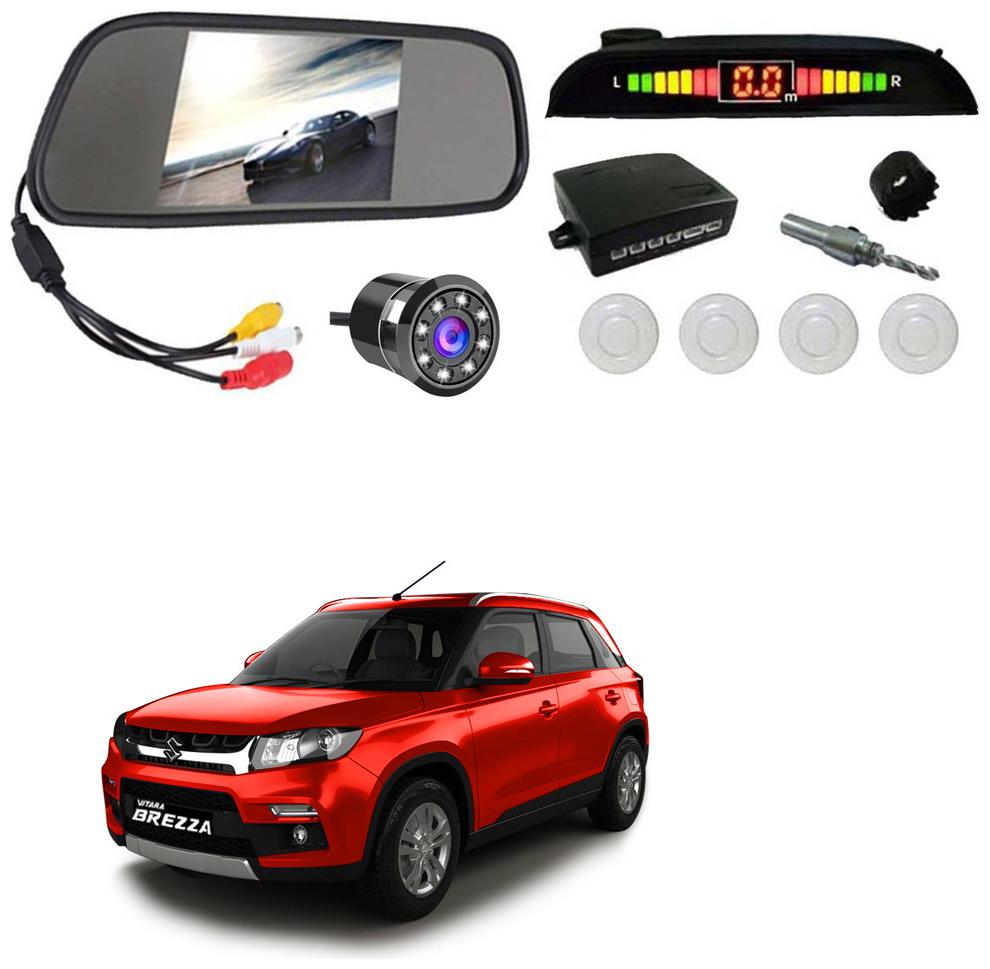 

AYW Car Rear View Camera With White Sensor and Screen of Brio