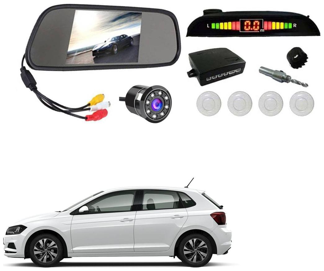 

AYW Car Rear View Camera With White Sensor and Screen of Polo Cross