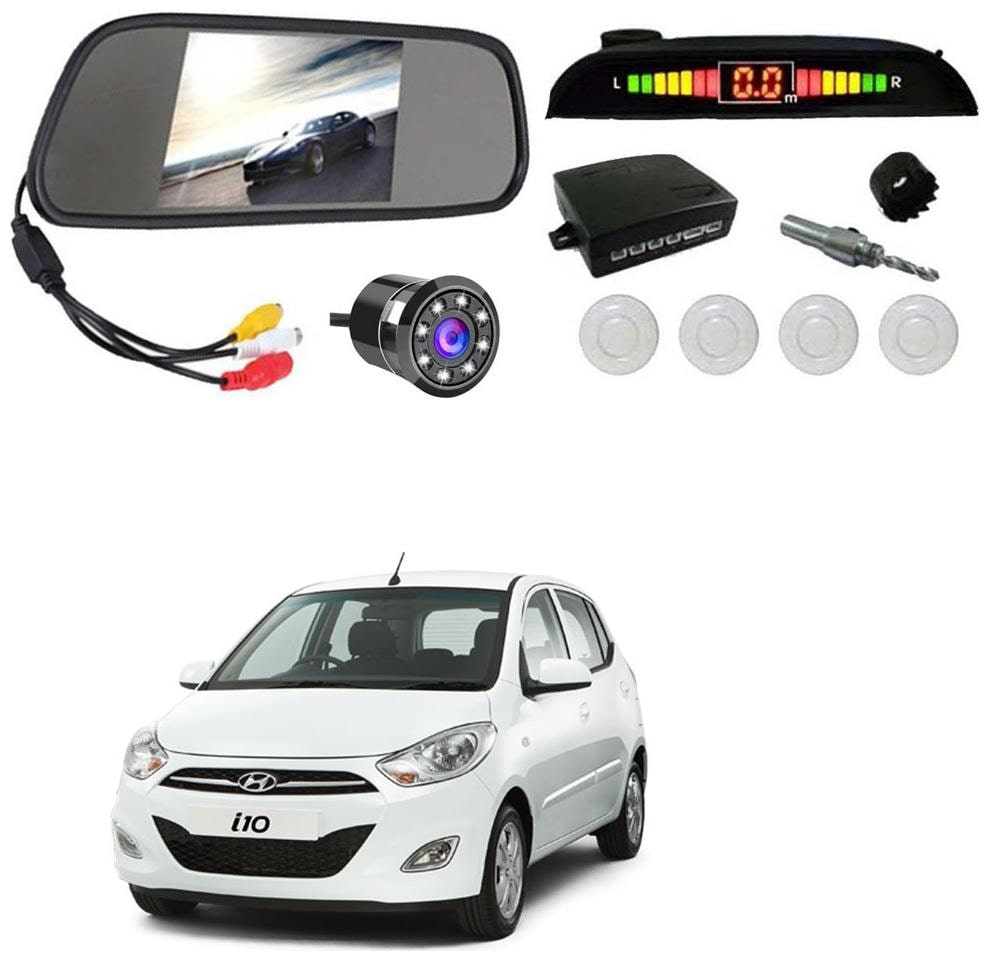 

AYW Car Rear View Camera With White Sensor and Screen of Grand i10