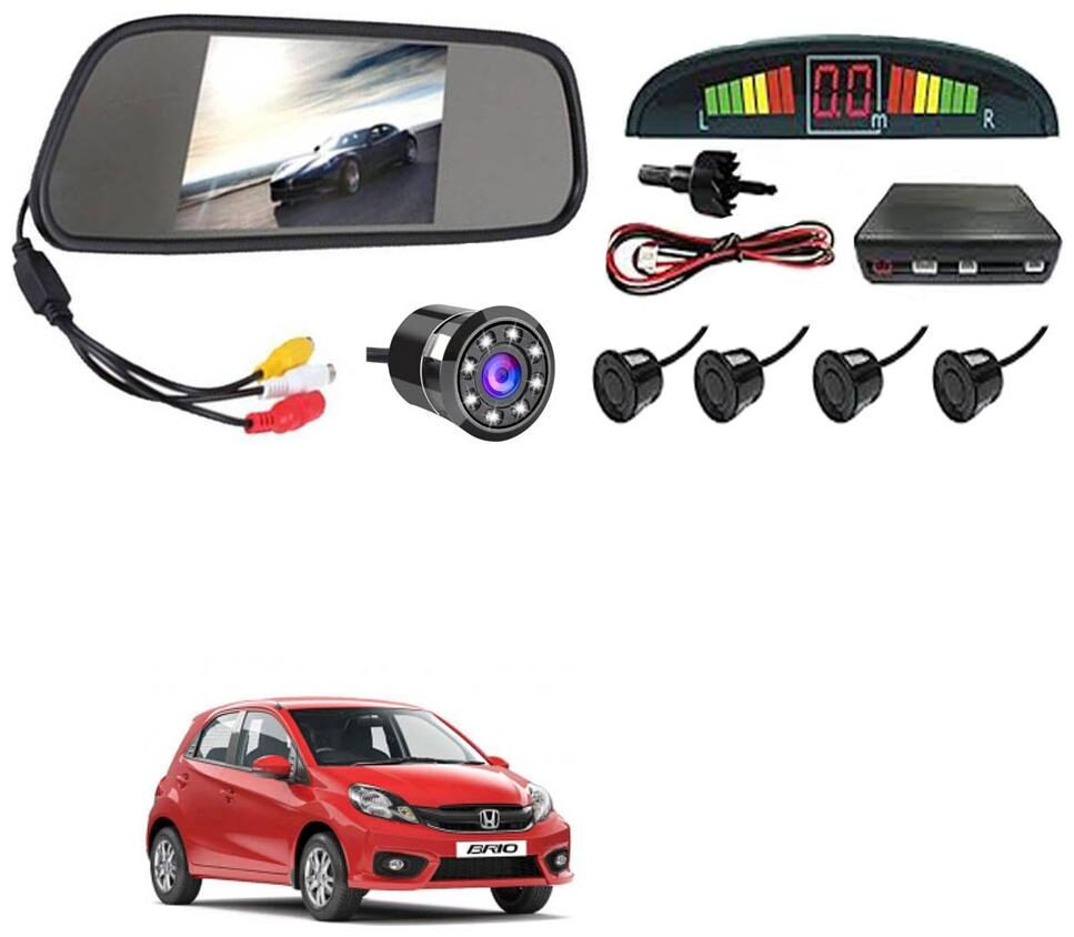

AYW Car Rear View Camera With Black Sensor and Screen of BRV