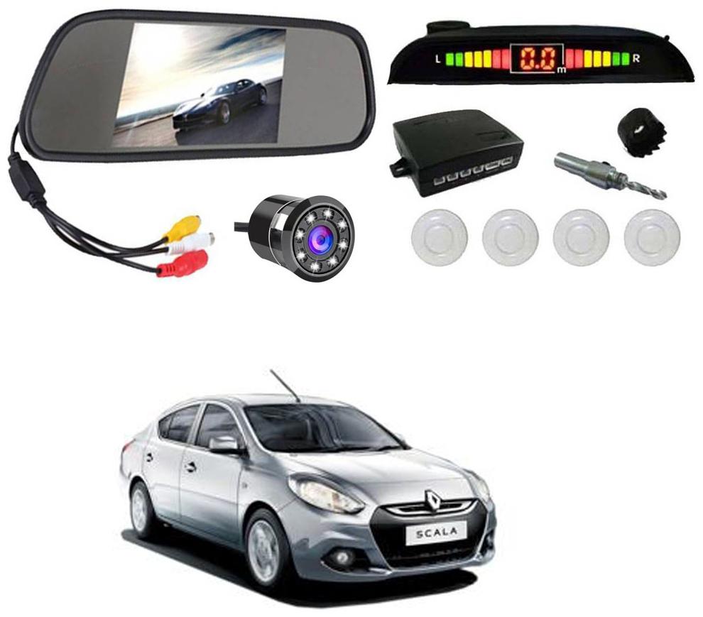 

AYW Car Rear View Camera With White Sensor and Screen of New Scorpio