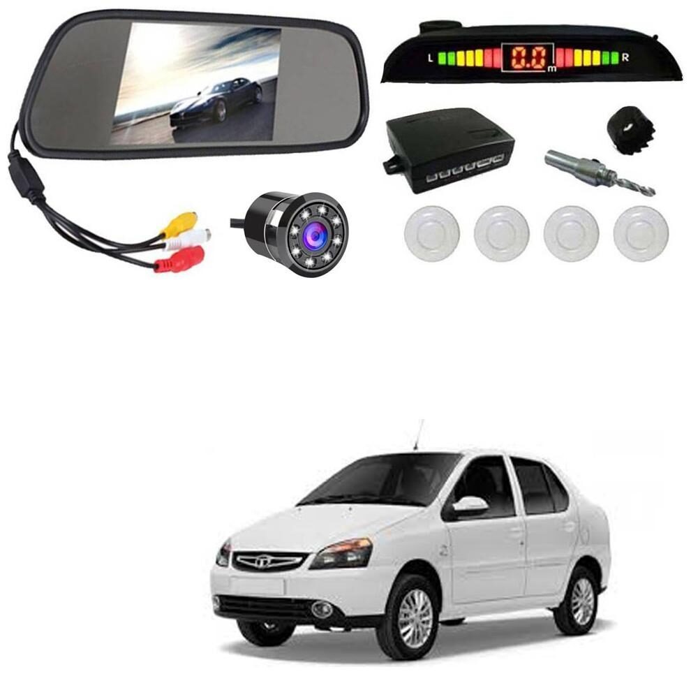 

AYW Car Rear View Camera With White Sensor and Screen of Indigo