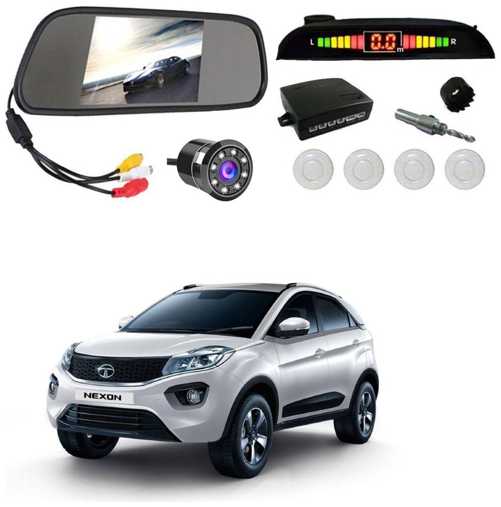 

AYW Car Rear View Camera With White Sensor and Screen of Nexon