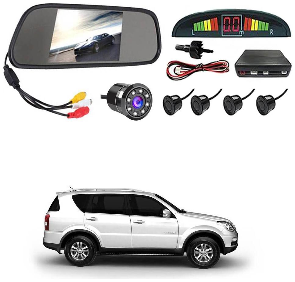 

AYW Car Rear View Camera With Black Sensor and Screen of Rexton