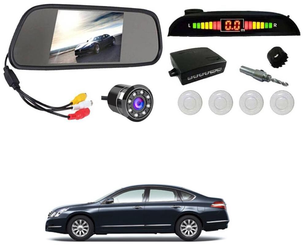 

AYW Car Rear View Camera With White Sensor and Screen of Teana