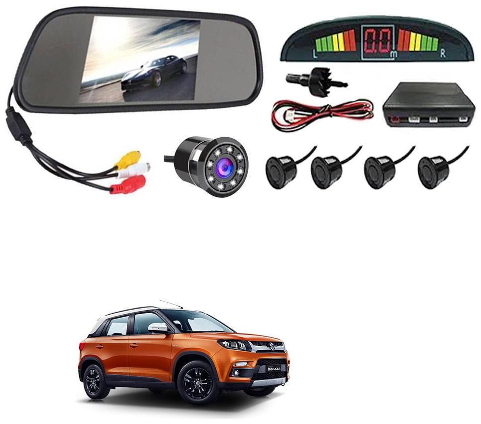 

AYW Car Rear View Camera With Black Sensor and Screen of Brio