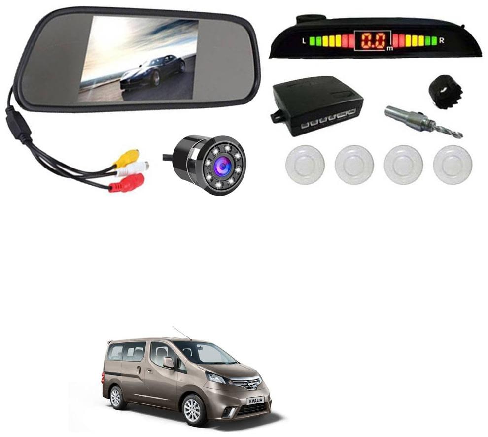 

AYW Car Rear View Camera With White Sensor and Screen of Evalia