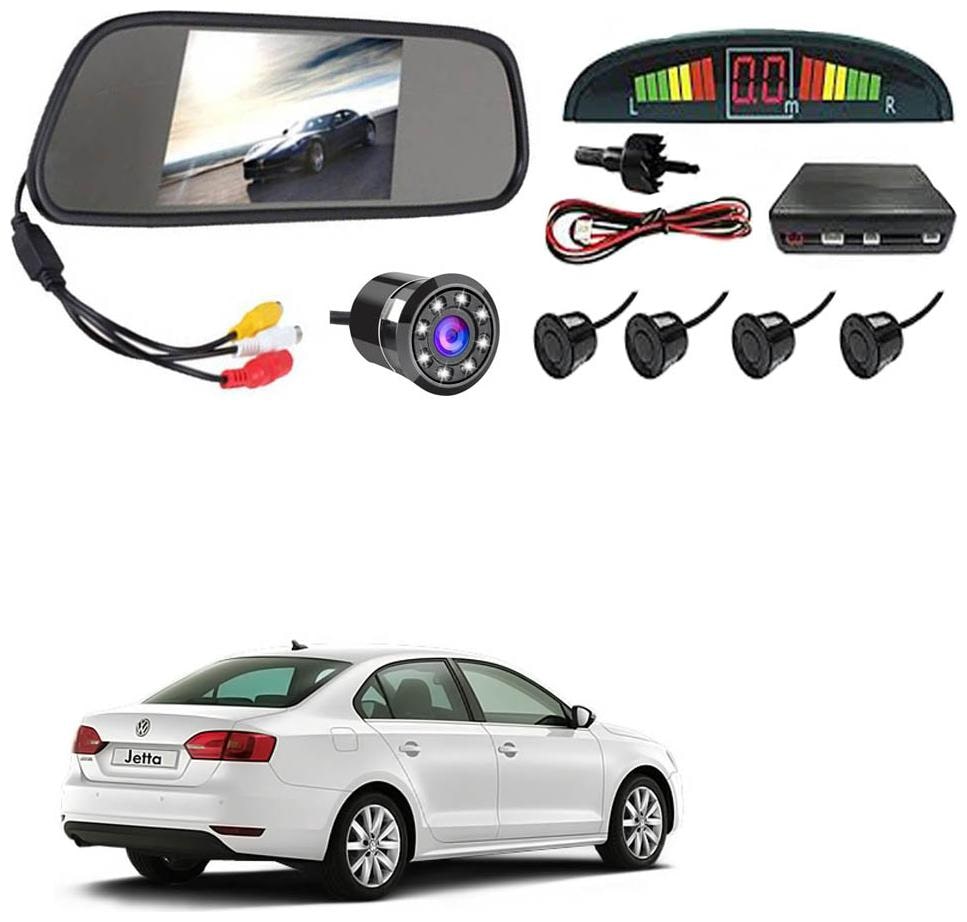 

AYW Car Rear View Camera With Black Sensor and Screen of Jetta