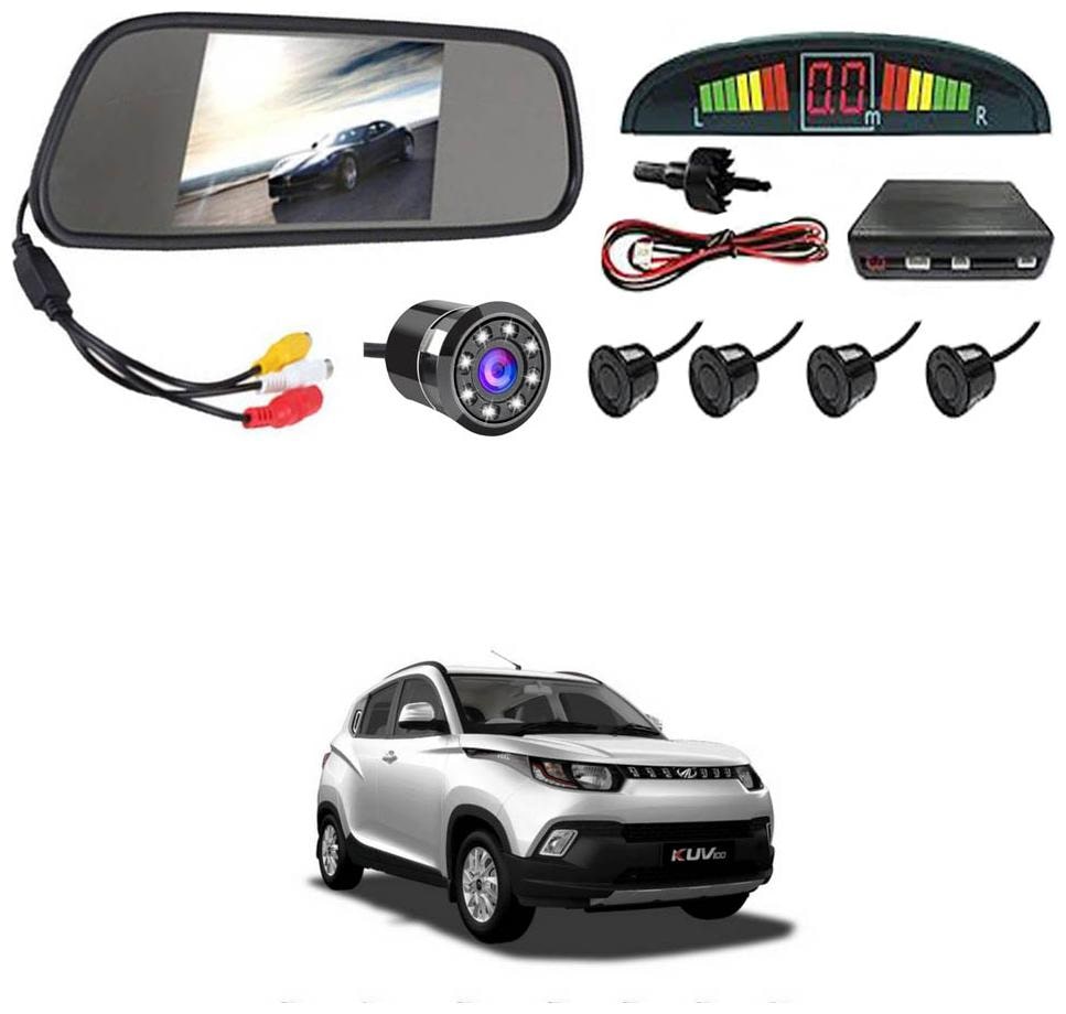 

AYW Car Rear View Camera With Black Sensor and Screen of KUV100