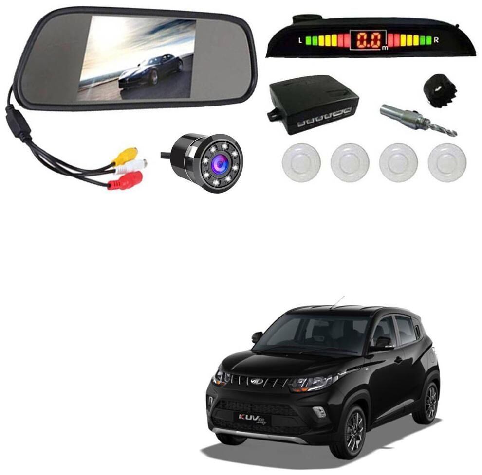 

AYW Car Rear View Camera With White Sensor and Screen of KUV100