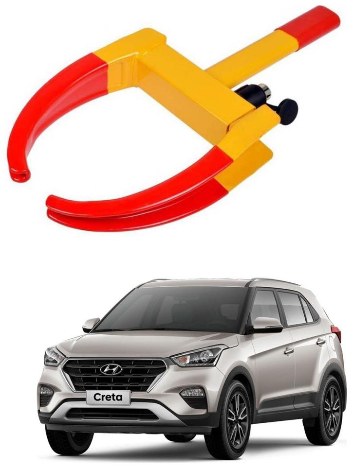 

AYW Car Tyre Wheel Lock Anti Theft Towing Wheel Clamp Boot for Creta