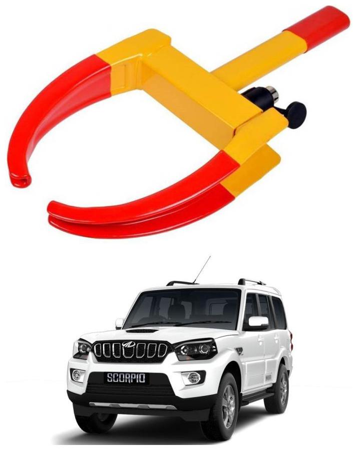 

AYW Car Tyre Wheel Lock Anti Theft Towing Wheel Clamp Boot for New Scorpio