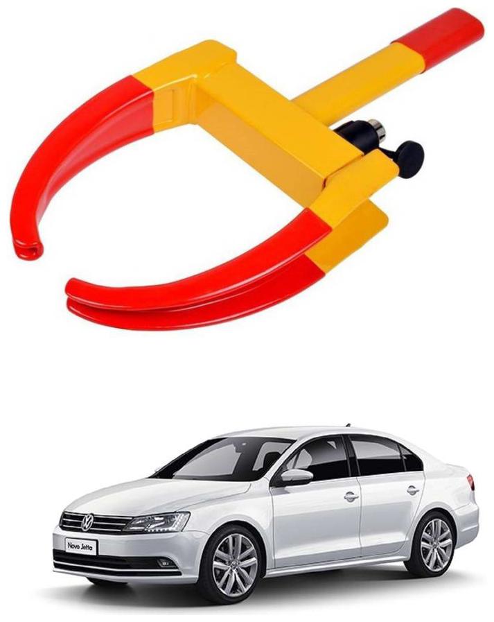 

AYW Car Tyre Wheel Lock Anti Theft Towing Wheel Clamp Boot for Jetta