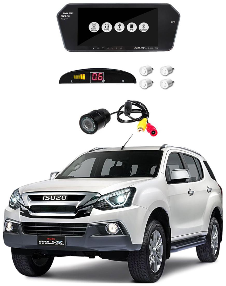 

AYW Combo of 7 inch LED Car Screen Video Monitor with Camera and White Sensors for Corsa