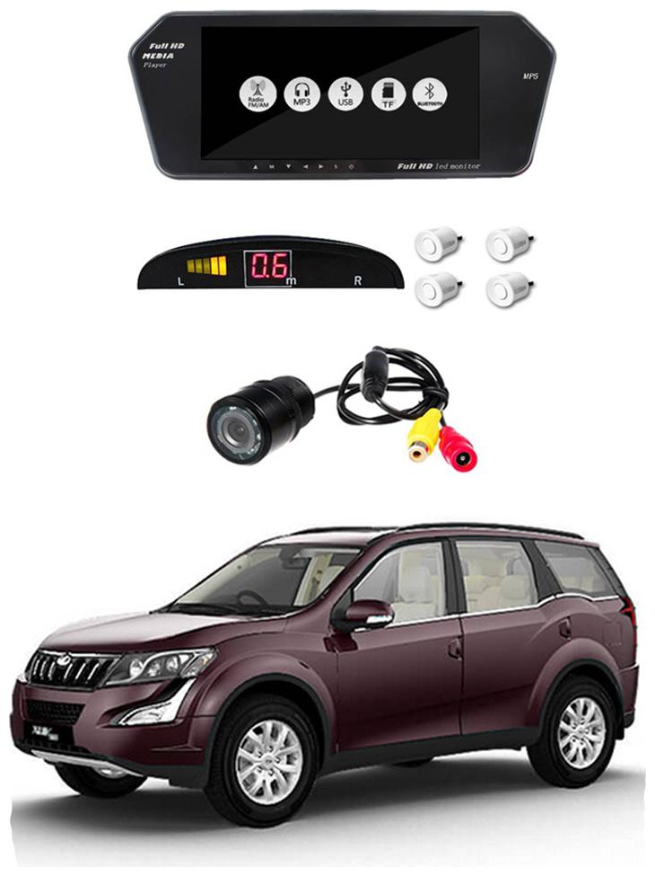 

AYW Combo of 7 inch LED Car Screen Video Monitor with Camera and White Sensors for XUV 500