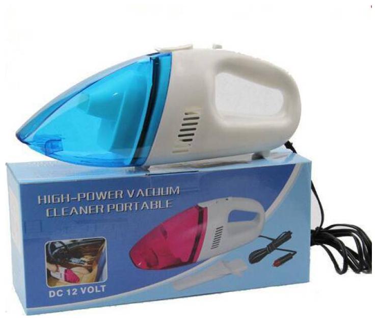 Battlestar Handheld 12V Powerful Car Vacuum Cleaner Blue Color Cleaner Wet and Dry Vacuum Cleaner for Vehicle Dust Collector