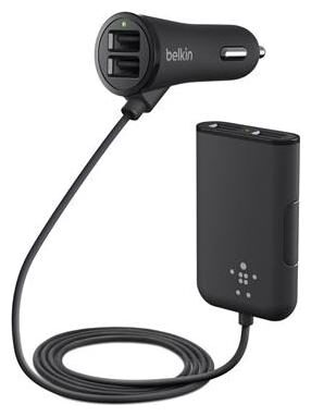 

Belkin Road Rockstar F8M935bt06-BLK Car Charger for Apple iPhone iPad (Black)