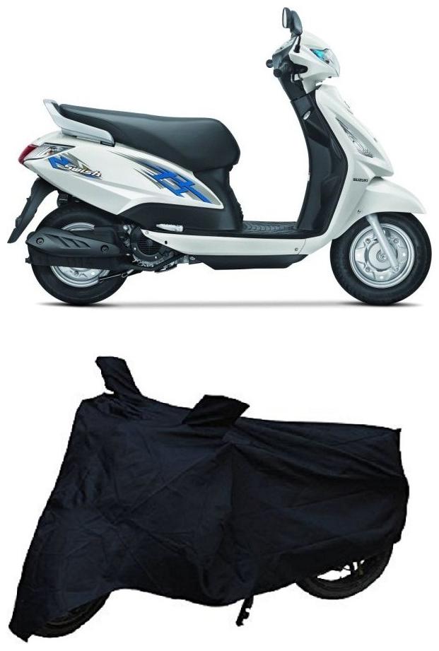 

Bigwheels Premium Quality Black Matty Two Wheeler Bike Body Cover For Suzuki Swish