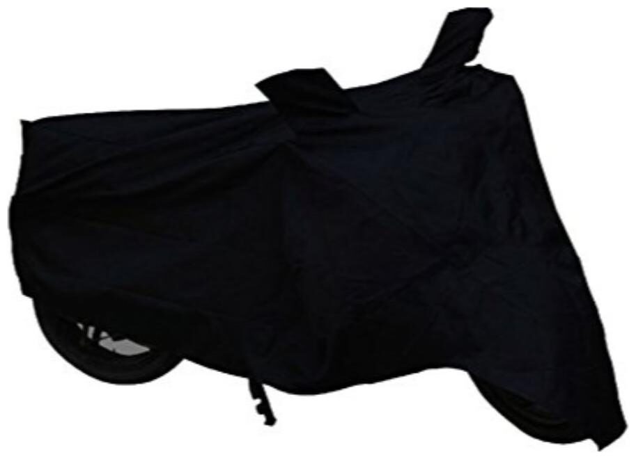 

Bigzoom Present Premium Quality Heavy Duty Bike Cover (Black) For Bajaj Discover 125 M