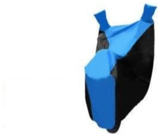 

BIGZOOM Sporty Look (Royal Blue) Bike Cover For TVS Scooty ES