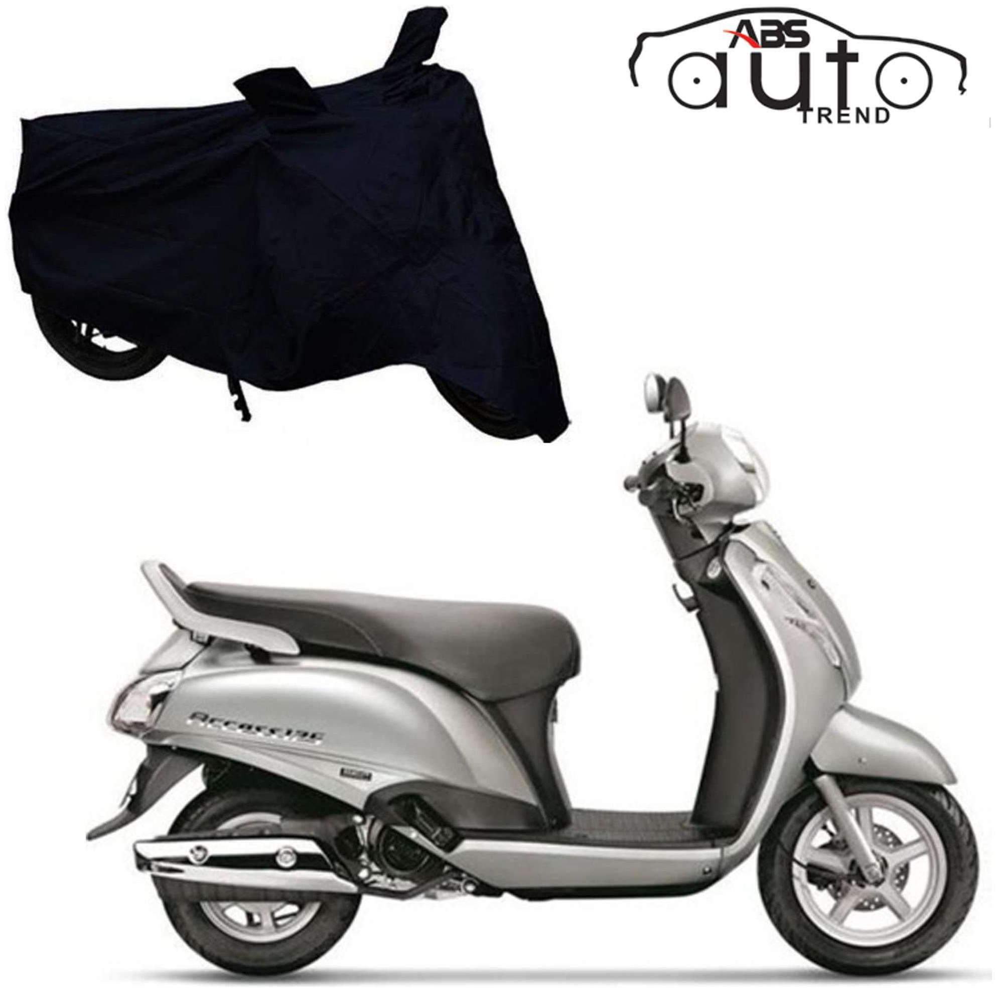 

ABS AUTO TREND Bike Body Cover For Suzuki Access 125 ( Black )
