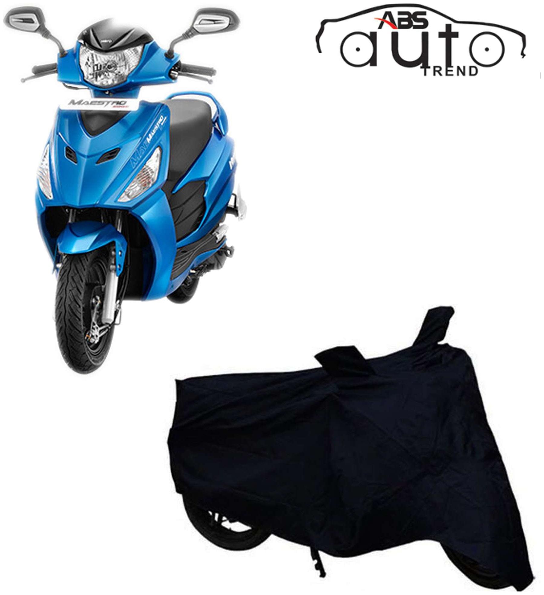 

ABS AUTO TREND Bike Body Cover For Hero Maestro Edge ( Black )