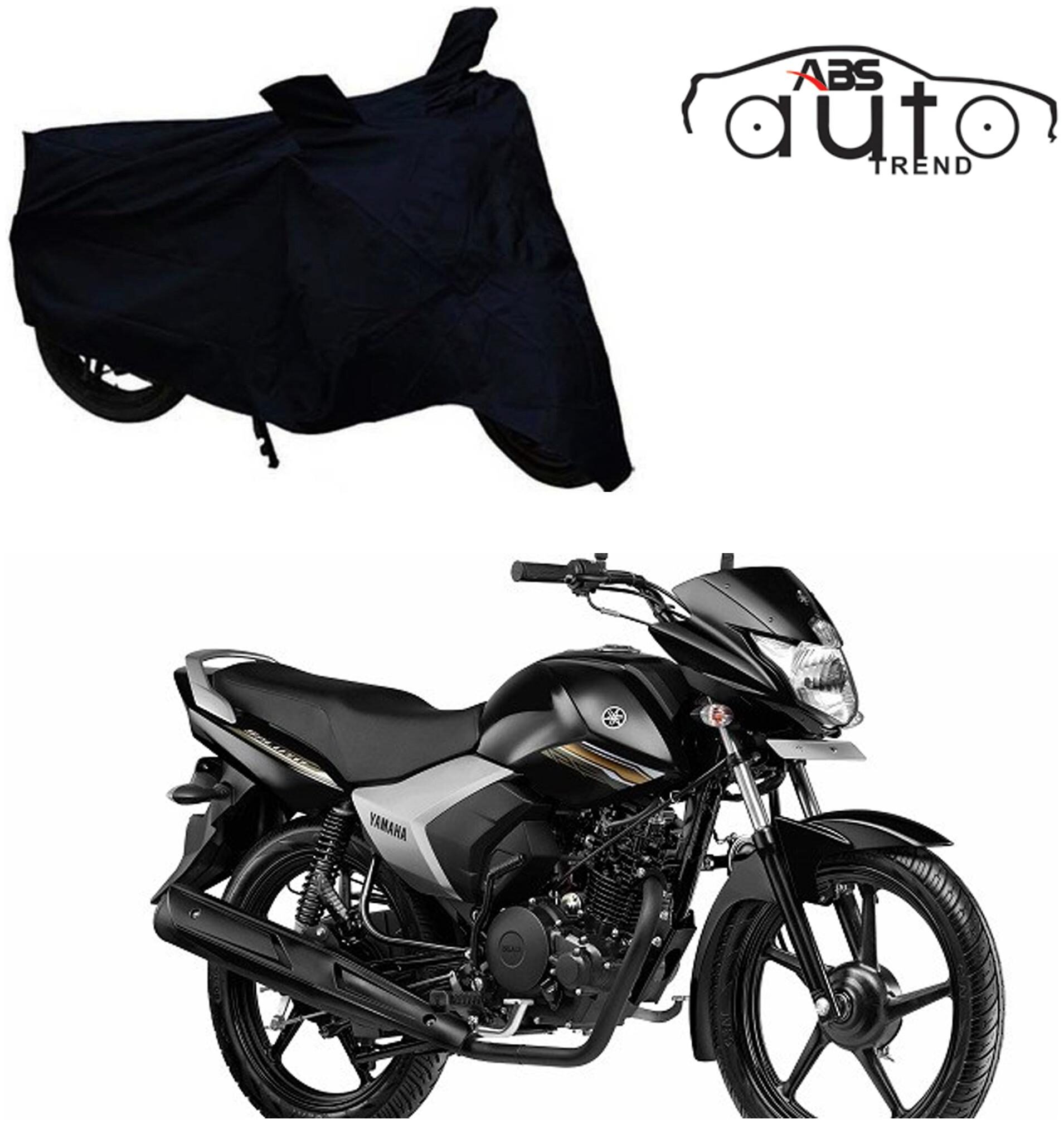 

ABS AUTO TREND Bike Body Cover For Yamaha Saluto ( Black )