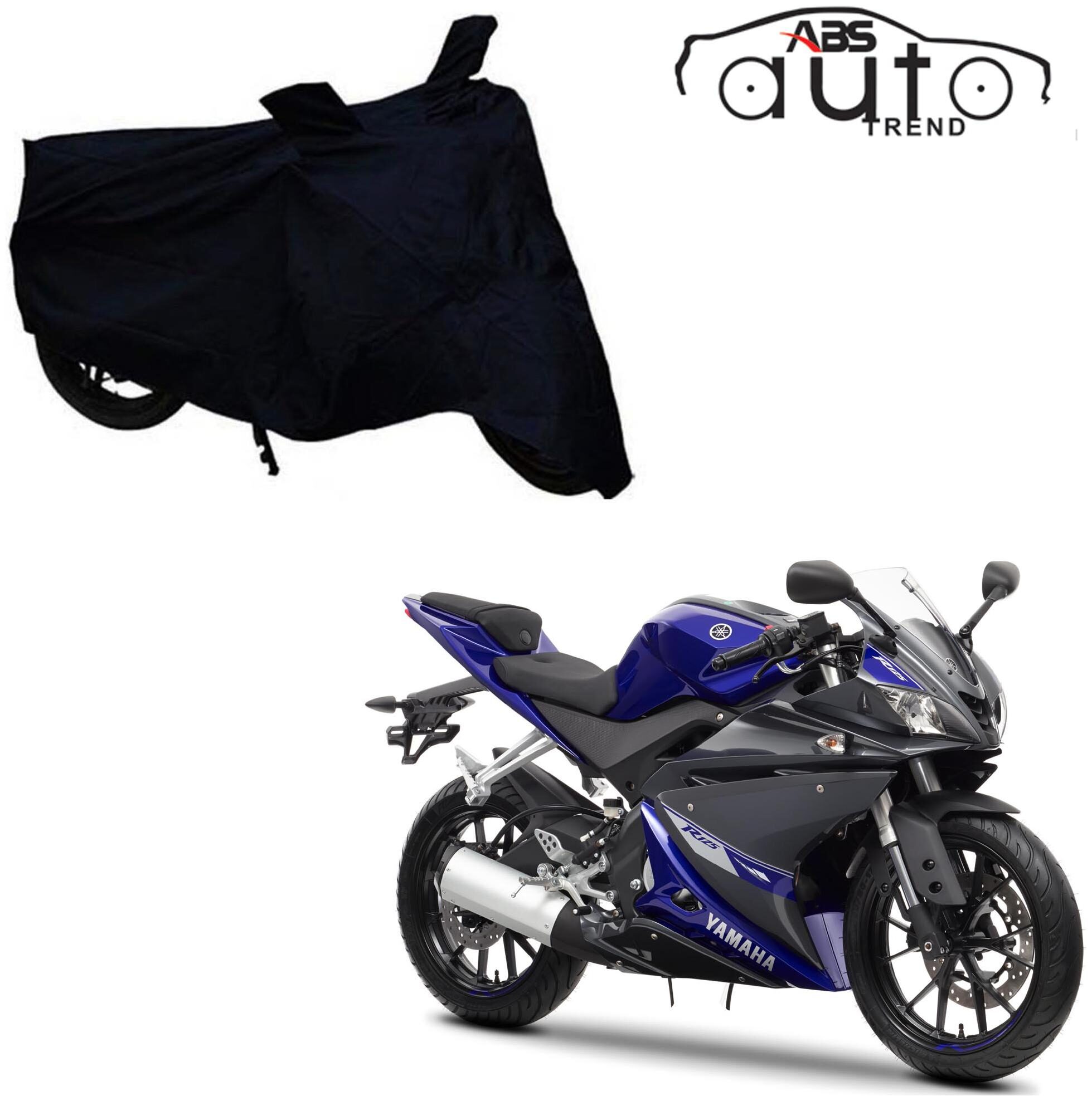 

ABS AUTO TREND Bike Body Cover For Yamaha Yzf R15 V3 0 ( Black )