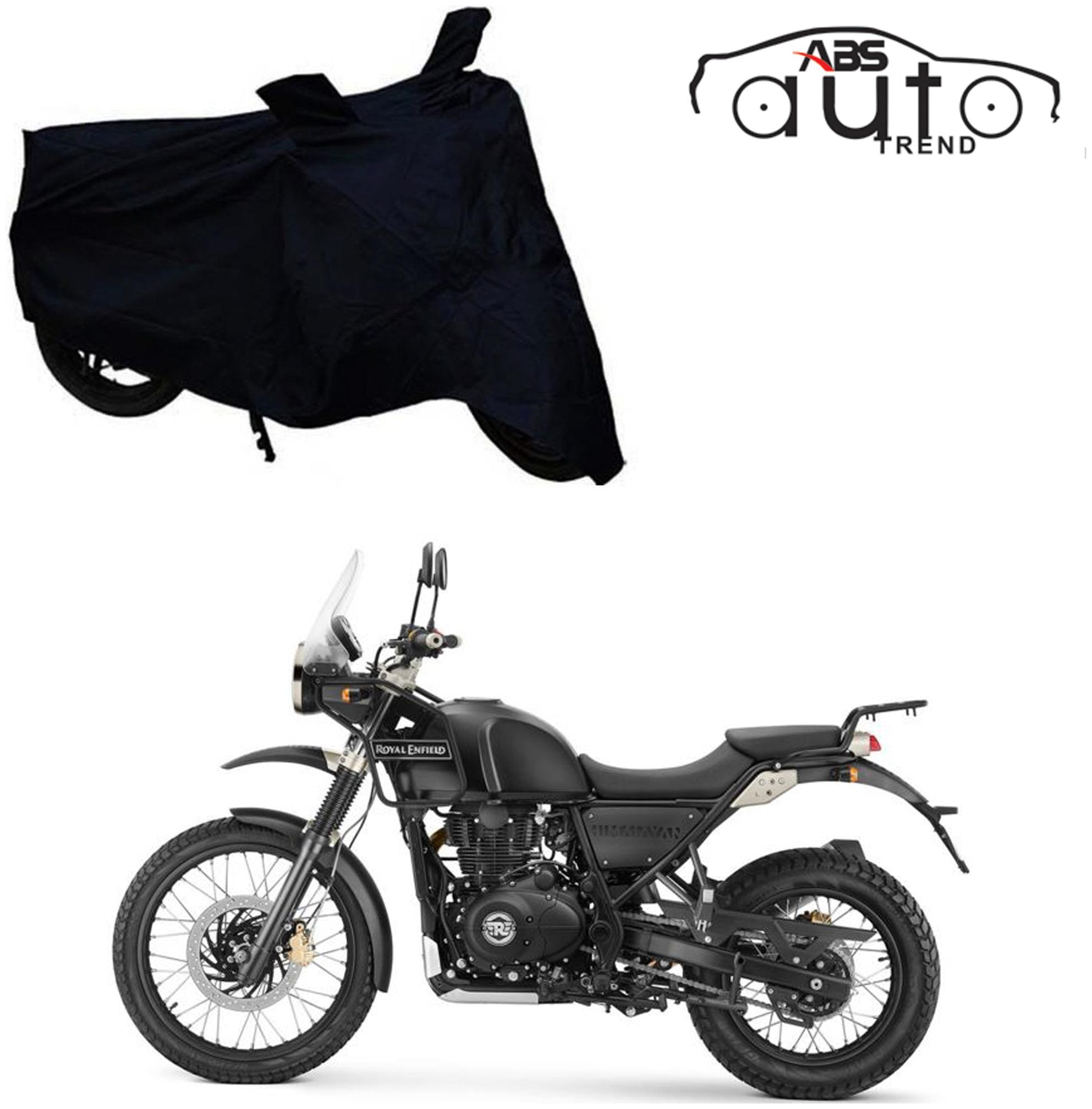

ABS AUTO TREND Bike Body Cover For Royal Enfield Himalayan ( Black )