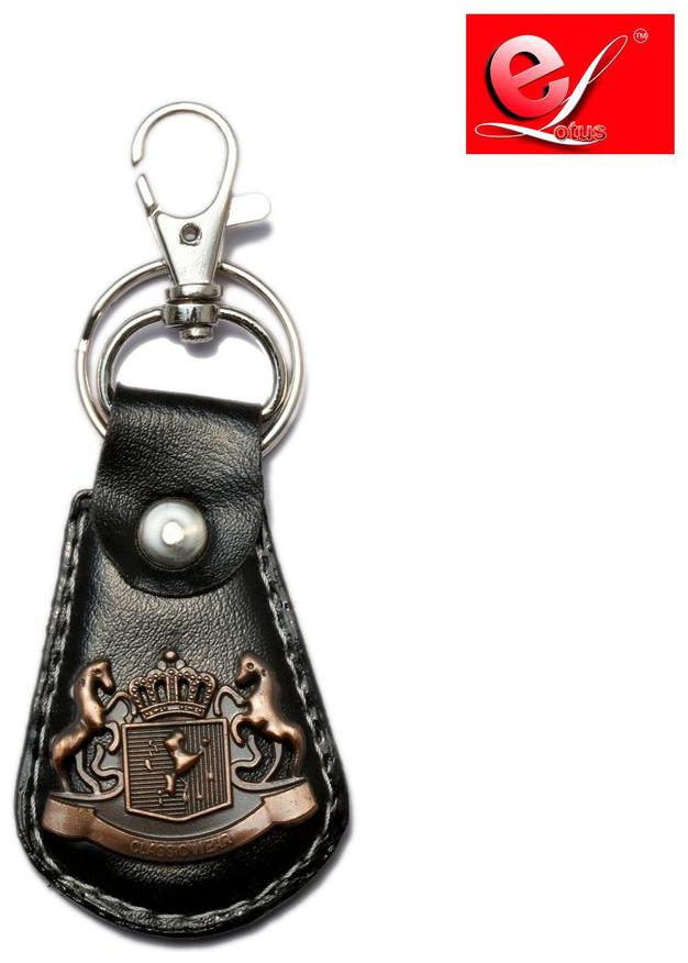 

Black Ovel U Hook Key Chain