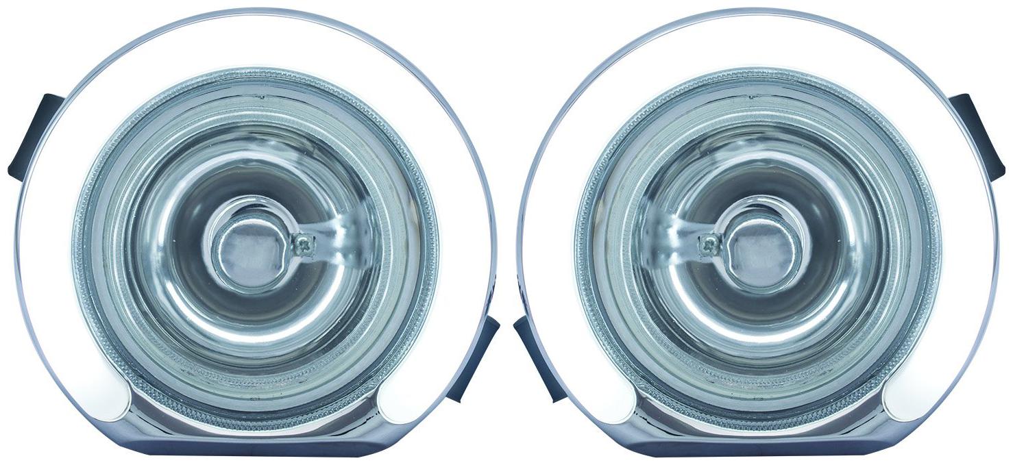

Blackcat Bolero Fog lamp with DRL (Set of 2) With Wiring Harness Switch High Power LED