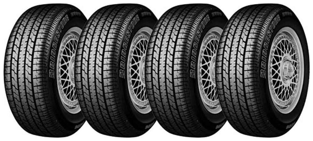 Buy Bridgestone B 290 4 Wheeler Tyre (165/70 R14 81T Tube Less) (Set Of ...