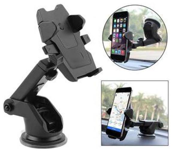 

Car Mobile Holder Long Neck 360A Rotation with Ultimate Reusable Suction