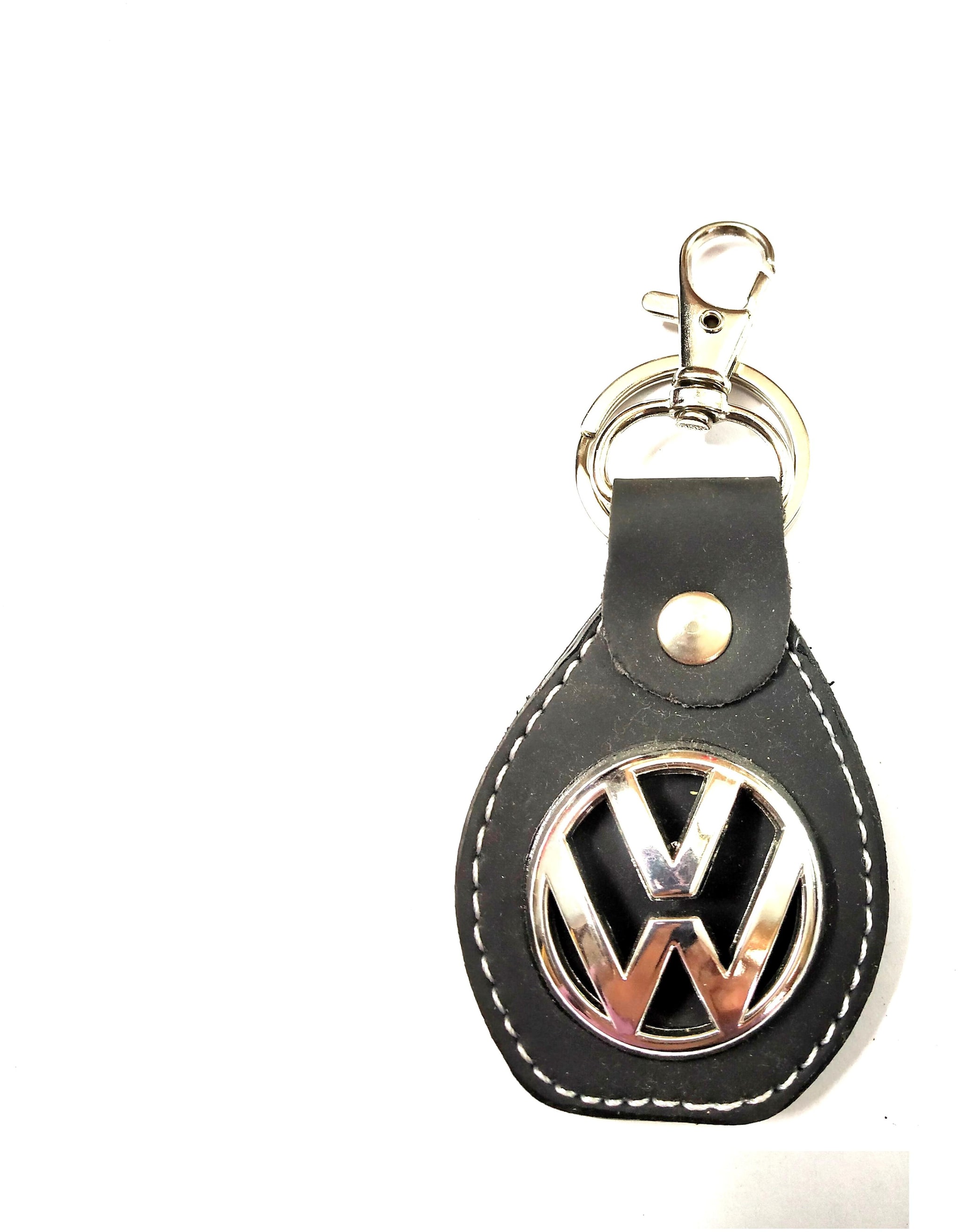 

CAR STYLISH FAUX LEATHER KEY CHAIN WITH CAR LOGO VOLKSWAGON