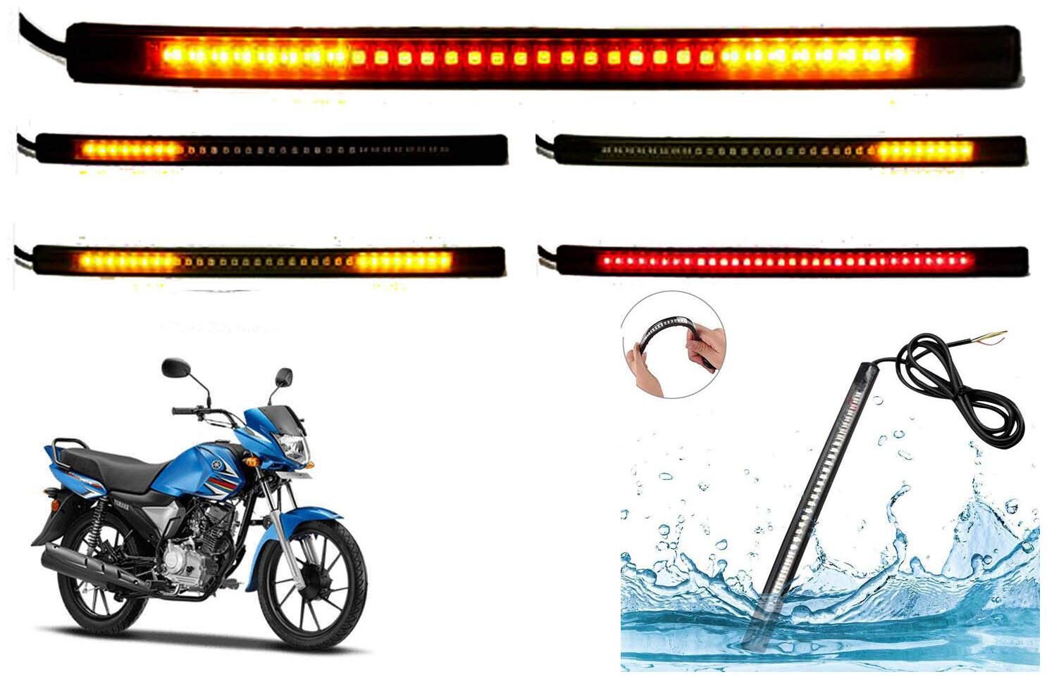 

Cartronics 8-INCH Flexible Signal And Brake Light For Yamaha Saluto RX
