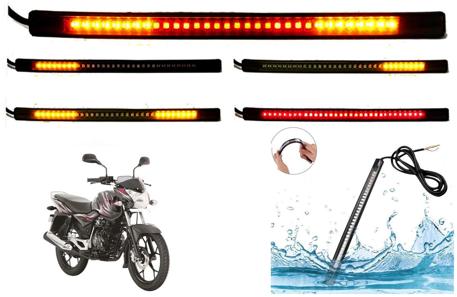 

Cartronics 8-INCH Flexible Signal And Brake Light For Bajaj Discover 125M