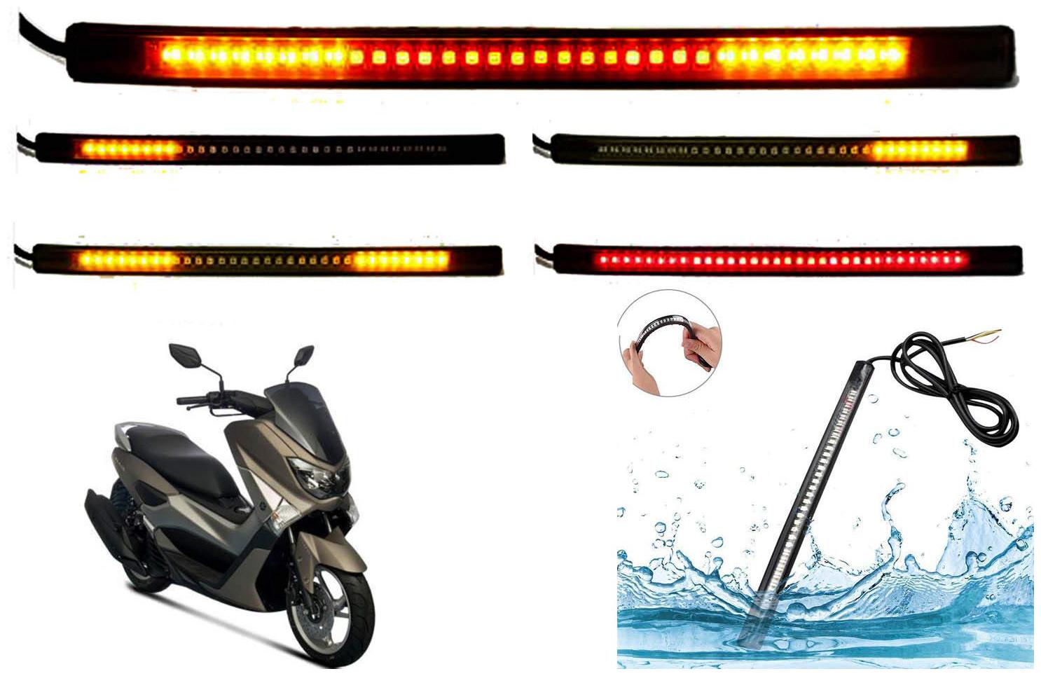 

Cartronics 8-INCH Flexible Signal And Brake Light For Yamaha N Max