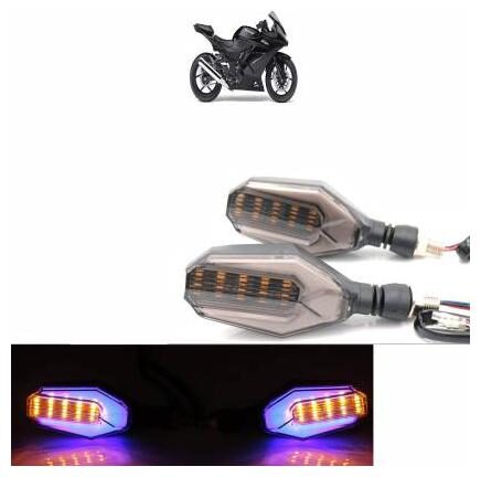 

Cartronics U Shape Side Indicator Light For Kawasaki Ninja 250 Multi