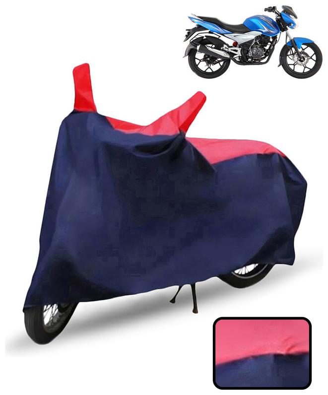

Carzex Bike Body Cover For Bajaj Discover 125 Motorcycle Cover(Red Blue)