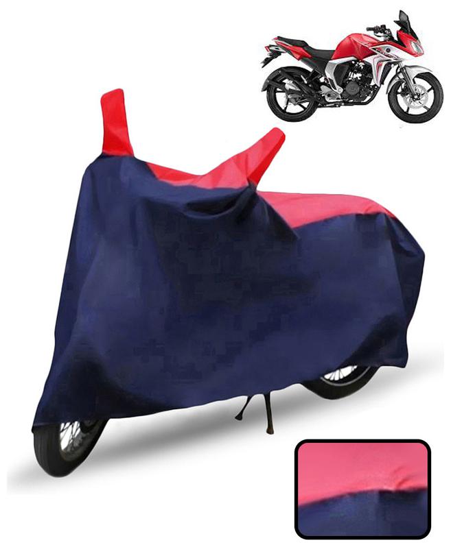 

Carzex Bike Body Cover For Yamaha Fazer F1 Motorcycle Cover(Red Blue)