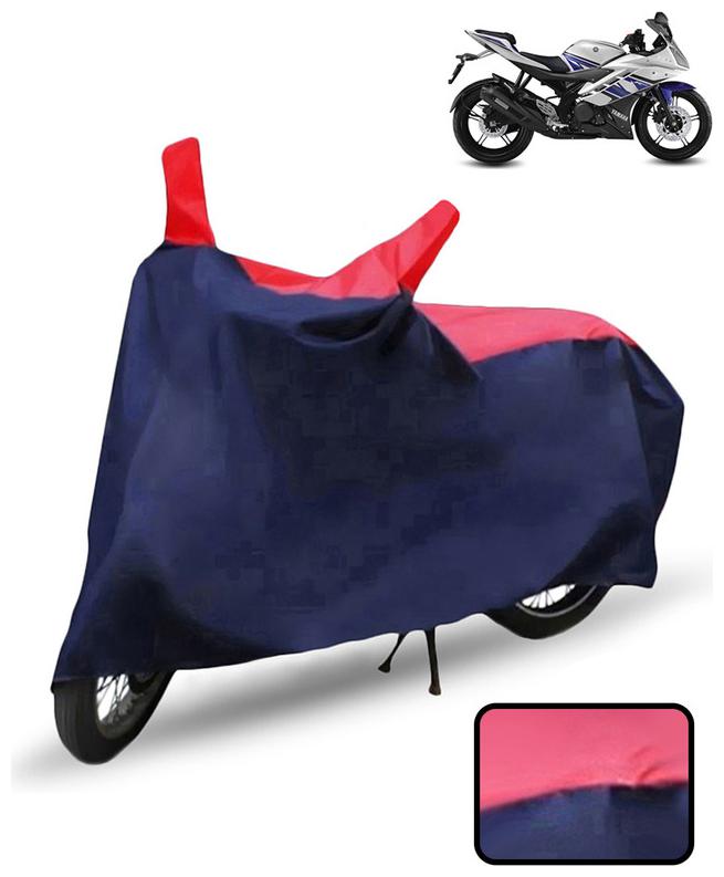 

Carzex Bike Body Cover For Yamaha Yzf R15 Motorcycle Cover(Red Blue)