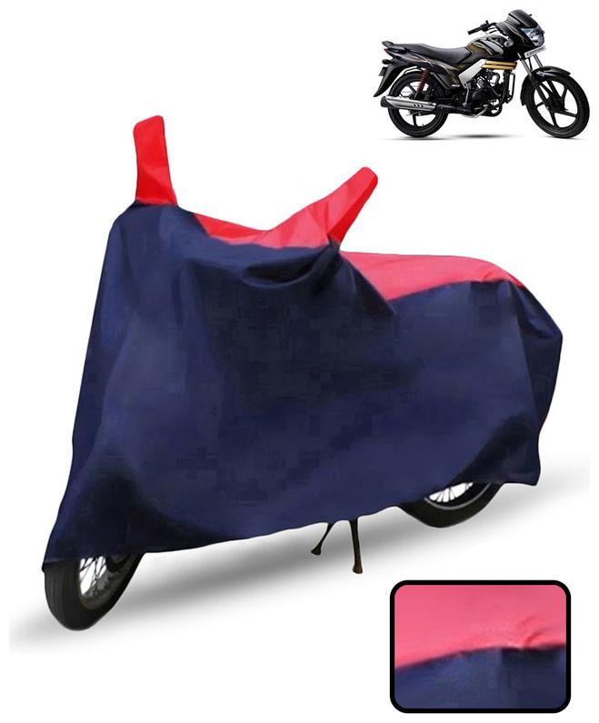 

Carzex Bike Body Cover For Mahindra Centuro Motorcycle Cover(Red Blue)