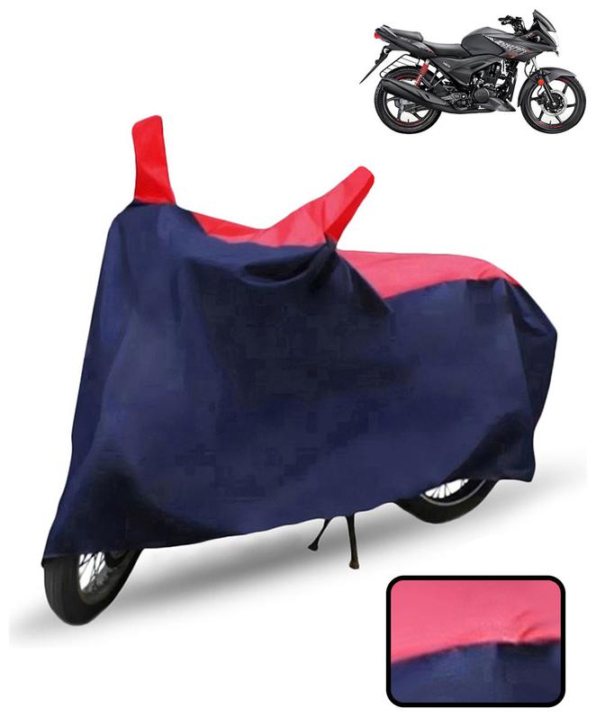 

Carzex Bike Body Cover For Hero Ignitor Motorcycle Cover(Red Blue)