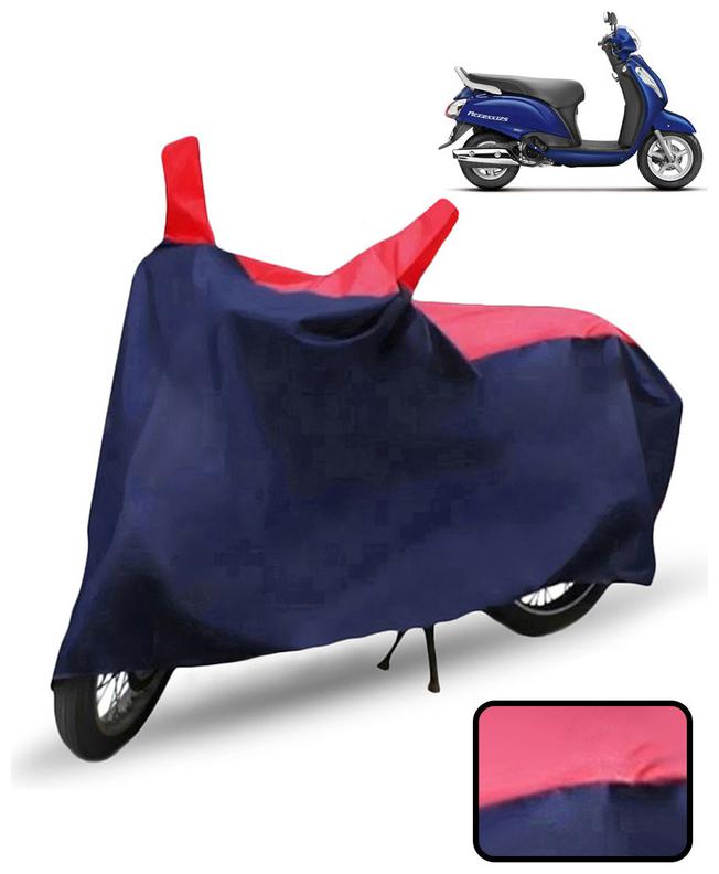 

Carzex Scooty Cover For Suzuki Access 125 Scooter Cover(Red Blue)