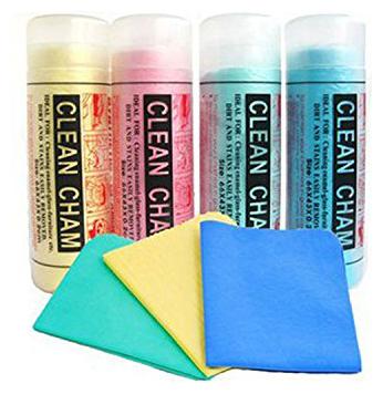 

Clean Cham Wet and Dry Cotton Cleaning Cloth (Pack of 1) Assorted Color
