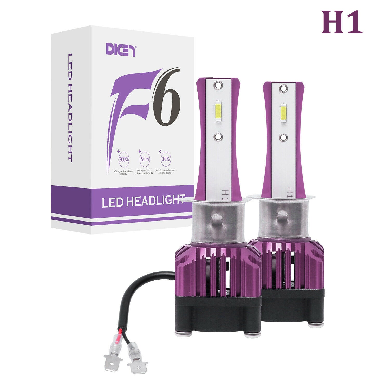

CREE LED Headlight 2000W 300000LM 6000K 9004 9005 9006 9007 H11 H13 H4 5202 9012