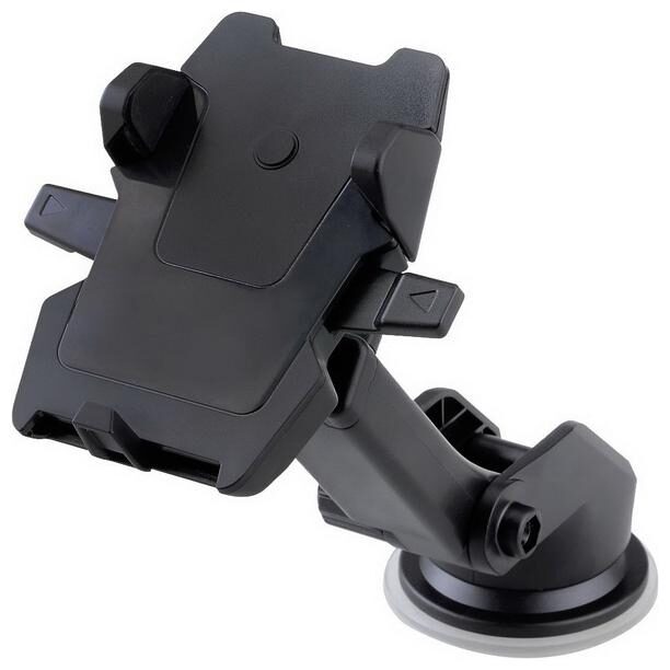 

CHG Holder Universal Car Mount Adjustable Car Long Arm Windshield for Smartphones Black for iPhone X 8 8 7 7